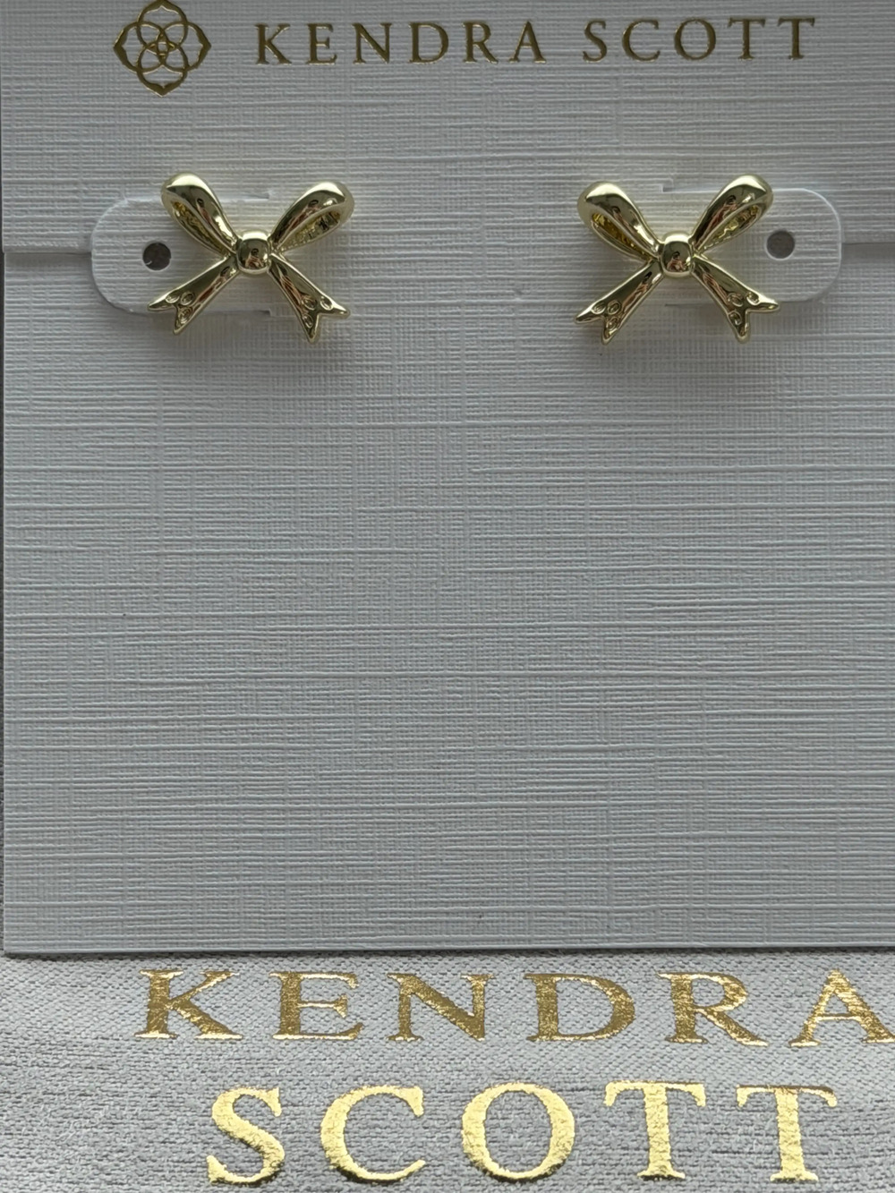 Kendra Scott bow earrings